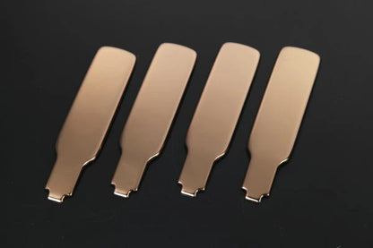 REIZ Copper Gold Stainless Steel Handle Cover 4-Piece Set for Daihatsu Hijet