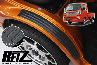 Front Fender Protectors for Daihatsu Hijet Truck S500P S510P Chipping Black Finish