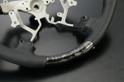 Revier Crash Carbon Style Steering Wheel for Toyota Land Cruiser 100 Series