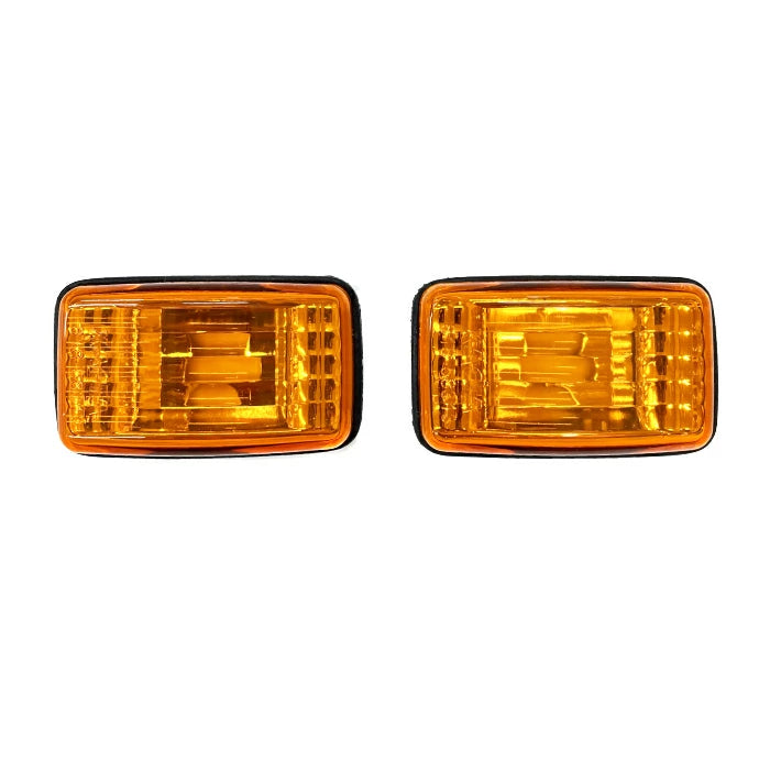 Crystal Side Marker Lamp Set for Toyota Land Cruiser Prado 78 Series Amber