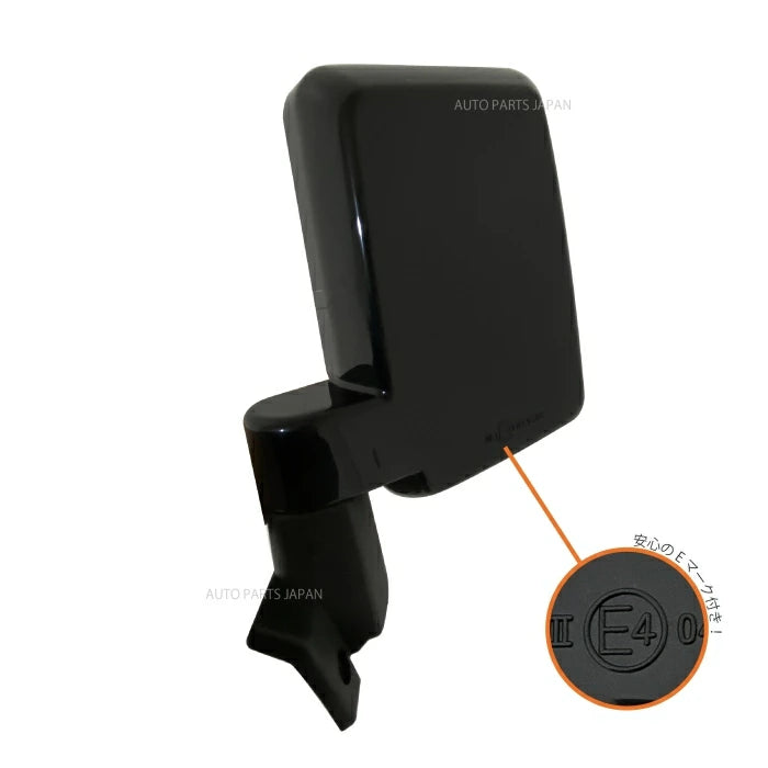 Manual Black Side Mirror Left Fits Toyota Land Cruiser Prado LJ71 LJ78 KZJ71 KZJ78