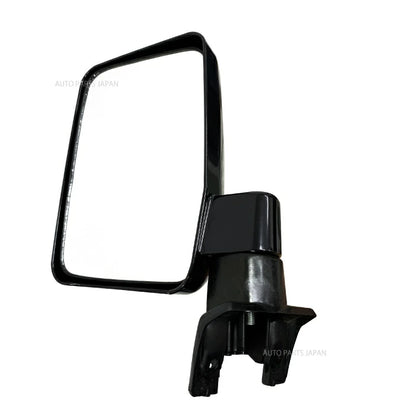 Manual Black Side Mirror Left Fits Toyota Land Cruiser Prado LJ71 LJ78 KZJ71 KZJ78