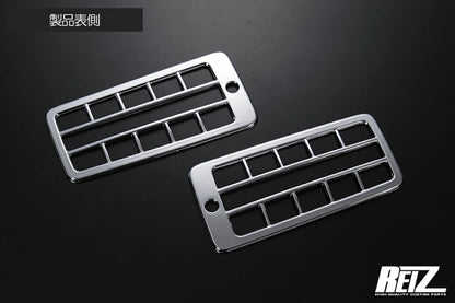 Chrome Tail Light Trim Set Fits Daihatsu Hijet Truck S500P S510P 3D Design