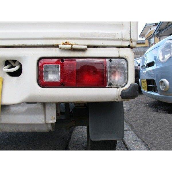 Tail Lens Set Clear Turn Signal Section Left & Right Pair Fits Honda Acty Truck HA3/HA4/HA5/HA6/HA7