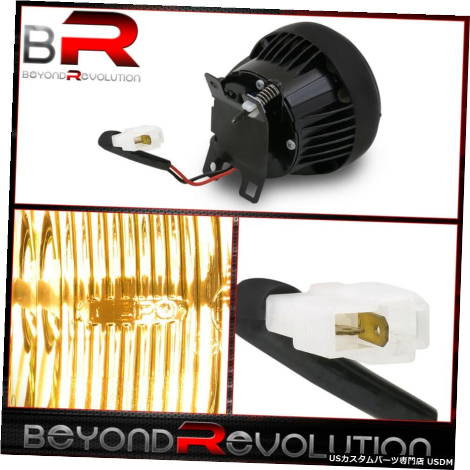 For 1996-1998 Civic EK9 Yellow Fog Light Lamp Replacement Upgrade w/ Wiring Kit 08V31-S01-100F