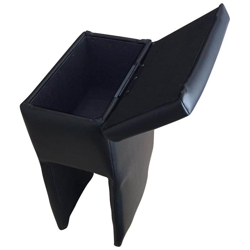 Armrest Console Box for Daihatsu Hijet Truck Jumbo S500 S510P Black Leatherette