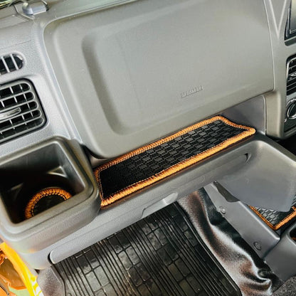 J-NEXT Interior Rubber Mat Set for Suzuki Carry Truck Super Carry (DA16T) 6P