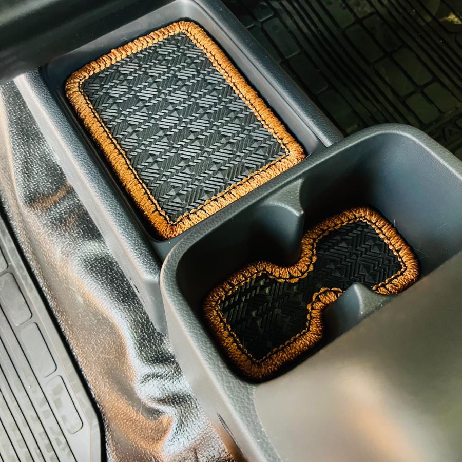 J-NEXT Interior Rubber Mat Set for Suzuki Carry Truck Super Carry (DA16T) 6P