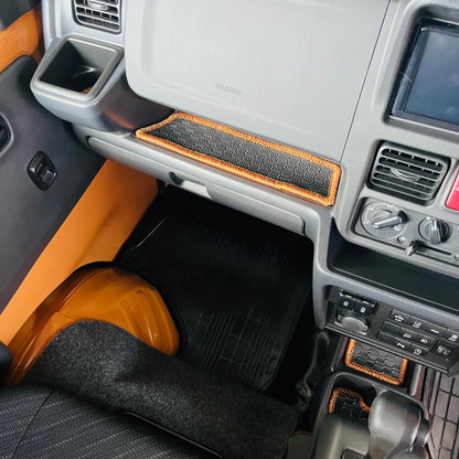 J-NEXT Interior Rubber Mat Set for Suzuki Carry Truck Super Carry (DA16T) 6P