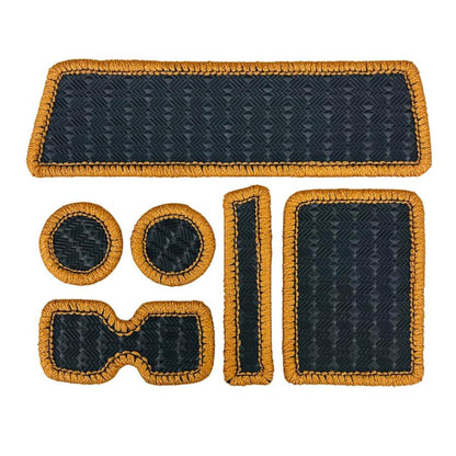 J-NEXT Interior Rubber Mat Set for Suzuki Carry Truck Super Carry (DA16T) 6P
