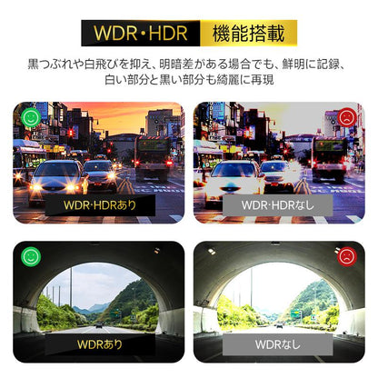 Joyhouse 12 Inch Mirror Dash Cam Dual Cameras 4K Front Rear SONY Sensor GPS