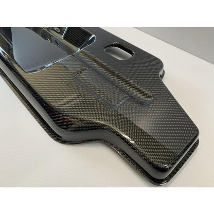 Carbon Rear Engine Hood Cover Fits Subaru Sambar Truck TT1 / TT2 Sep. 2002 and Later