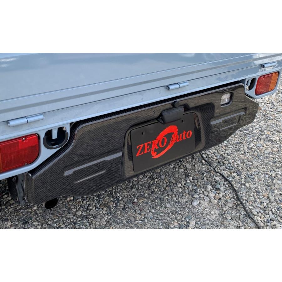 Carbon Rear Engine Hood Cover Fits Subaru Sambar Truck TT1 / TT2 Sep. 2002 and Later