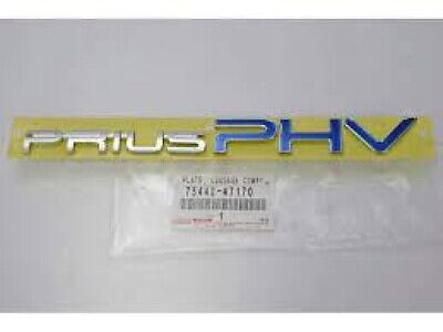 TOYOTA Genuine JDM Prius PHV W52 Emblem Rear PRIUS PHV 75442-47170