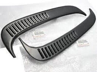 TOYOTA Genuine JDM LAND CRUISER Rear Louver Quarter Side Window Vent R&L Set