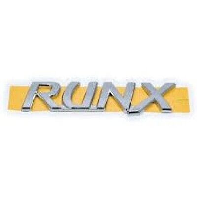 TOYOTA Genuine JDM RUNX Back Emblem & Ornament 75442-13270