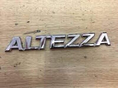 Toyota 1998-2005 JDM ALTEZZA Lexus IS200 IS300 Rear Emblem Badge Genuine  OEM