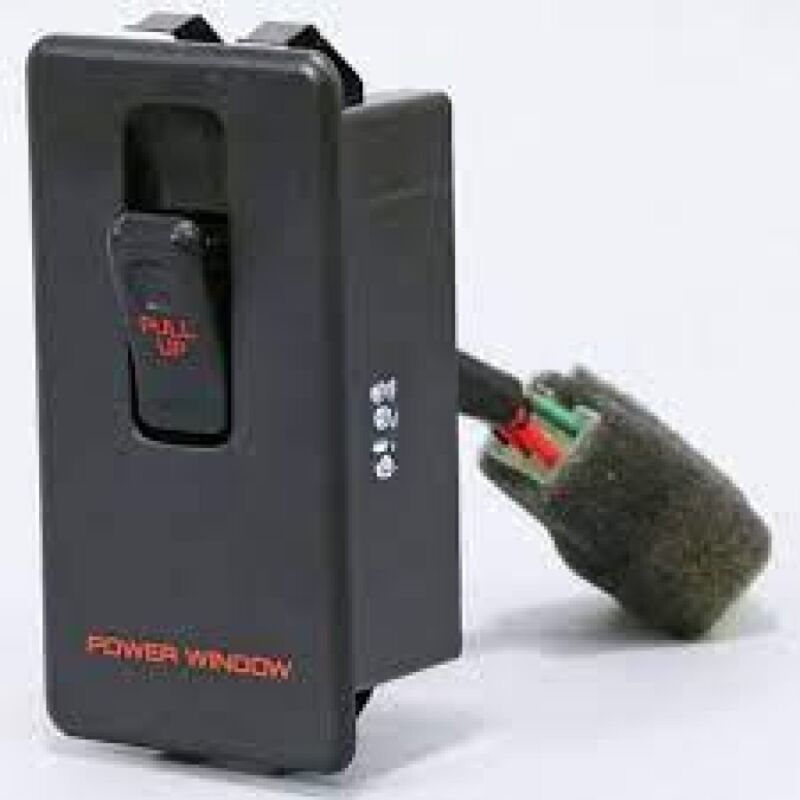 مفتاح نافذة كهربائية أصلي من مازدا، طراز RX-7 FC3S، موديل 1985-1989، جهة السائق والراكب