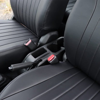 For Suzuki Jimny Seat Cover JB64 Sierra JB74 Front Leather Black