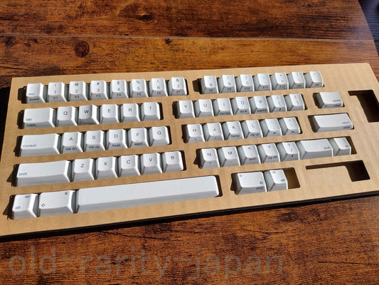مجموعة أغطية مفاتيح بديلة بتصميم إنجليزي من PFU HHKB Snow، رقم الموديل PD-KB400KTYC